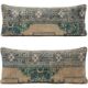 Set of 2 vintage Turkish cushion covers 41x119 cm