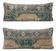 Lot de 2 housses de coussin turque vintage 41x119 cm