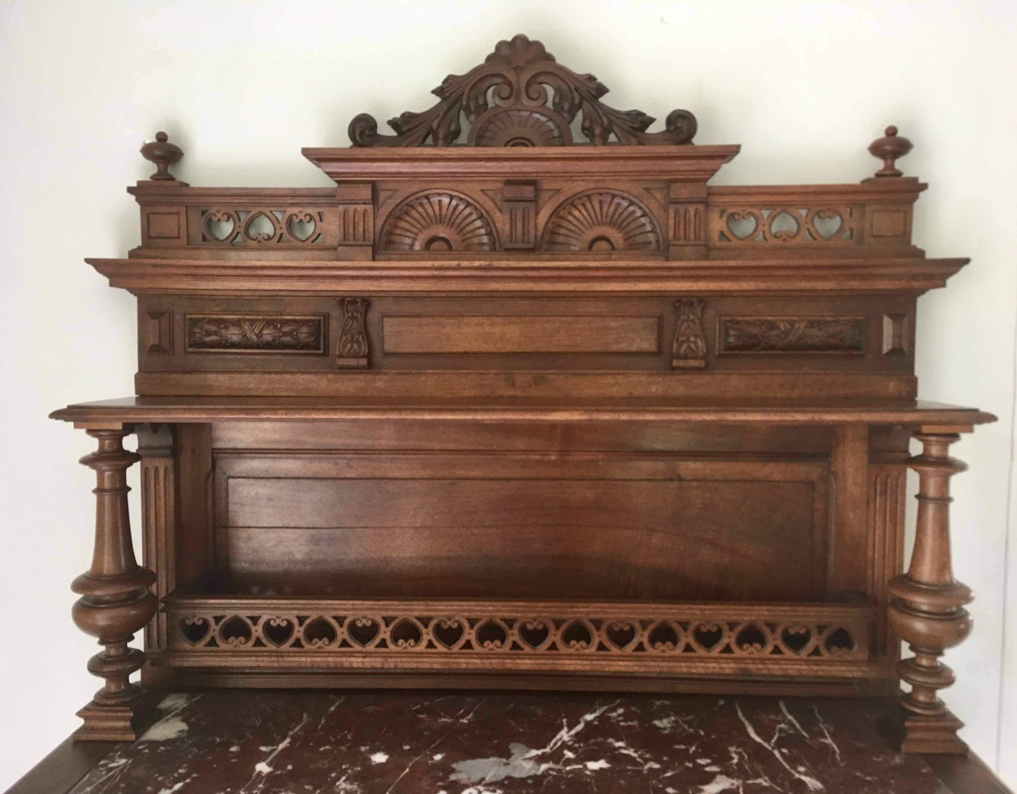 Restaurant serving console early 20th century