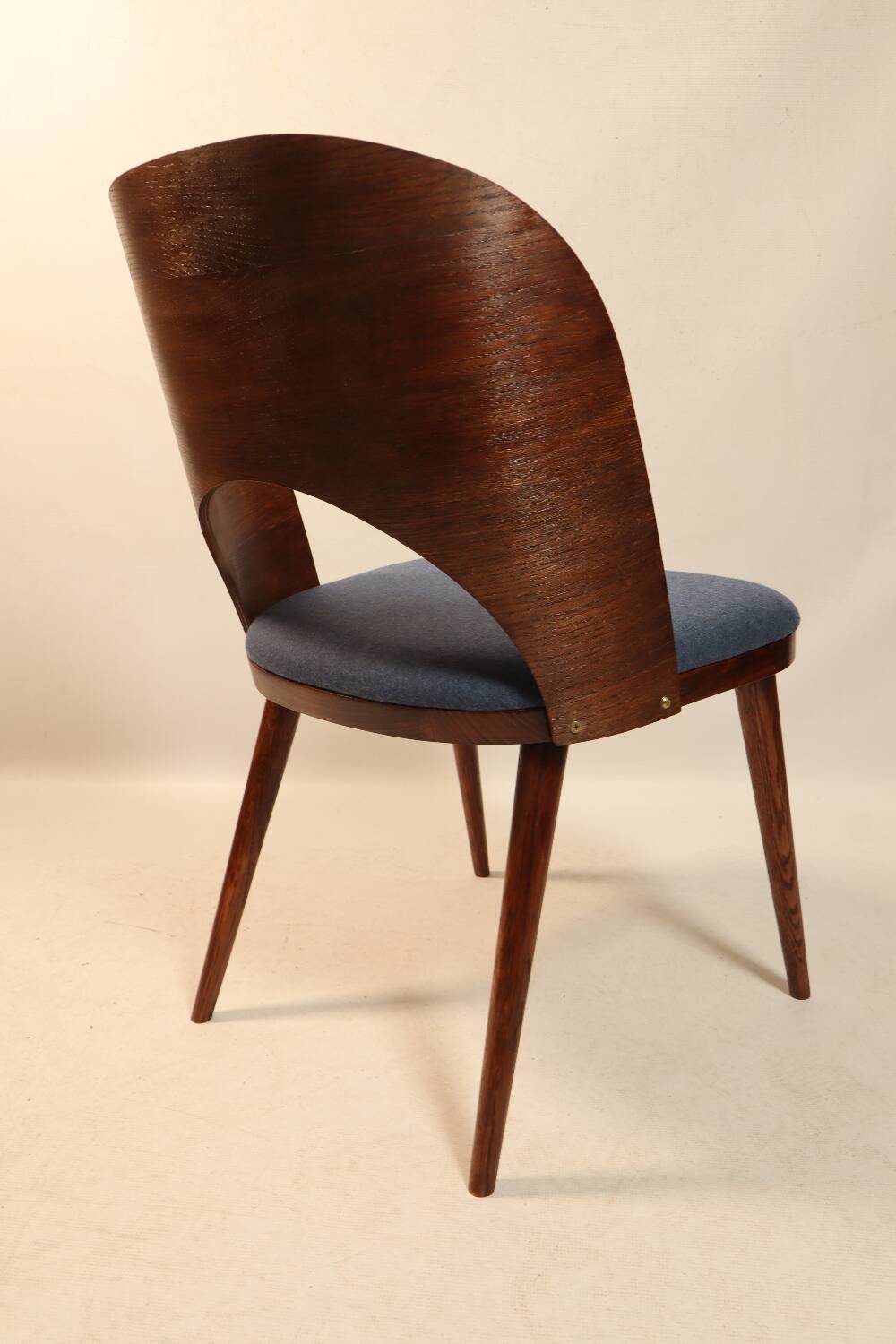 Chaises de salle à manger en chêne design vintage personnalisées