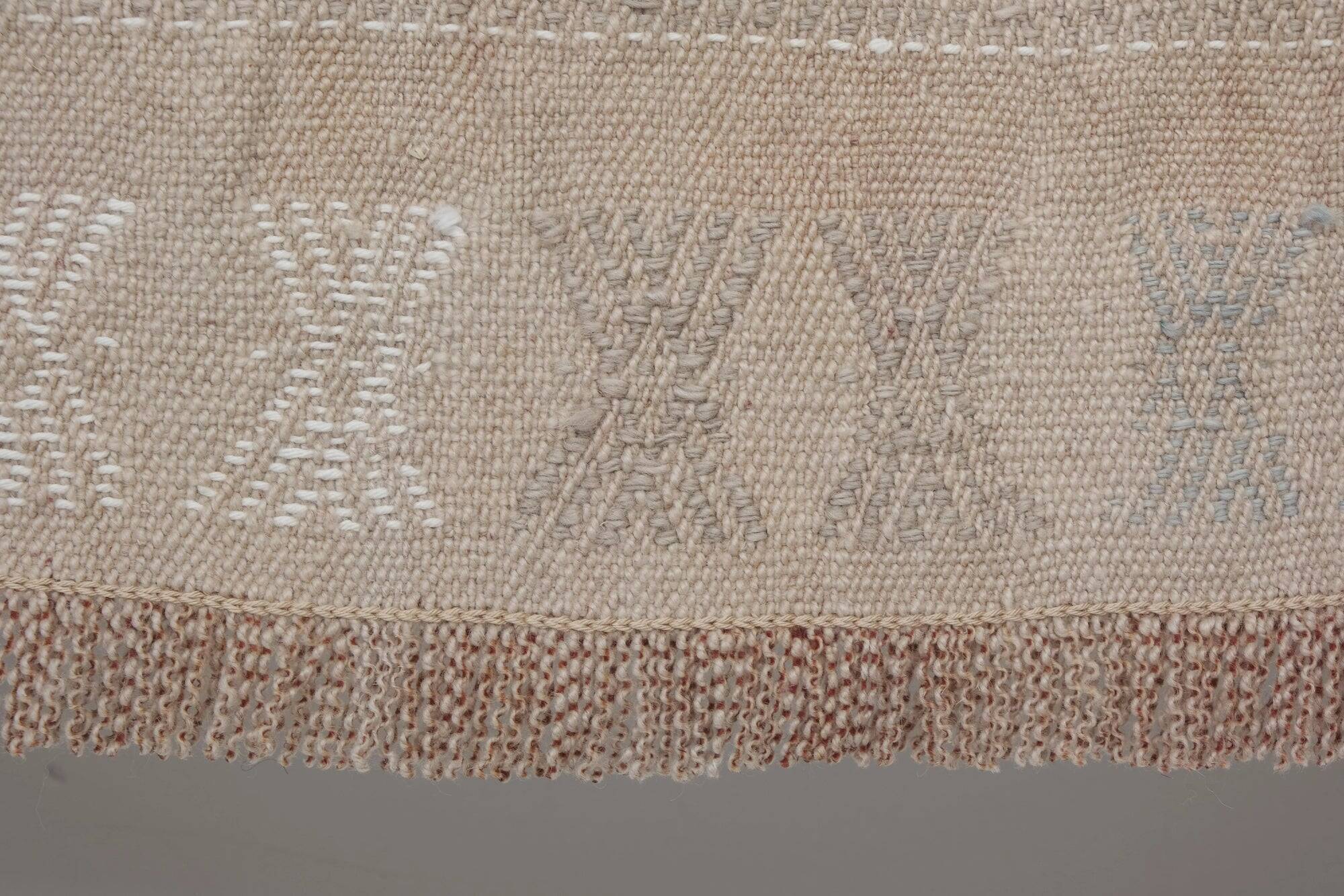Vintage hand-embroidered textile 158x226 cm