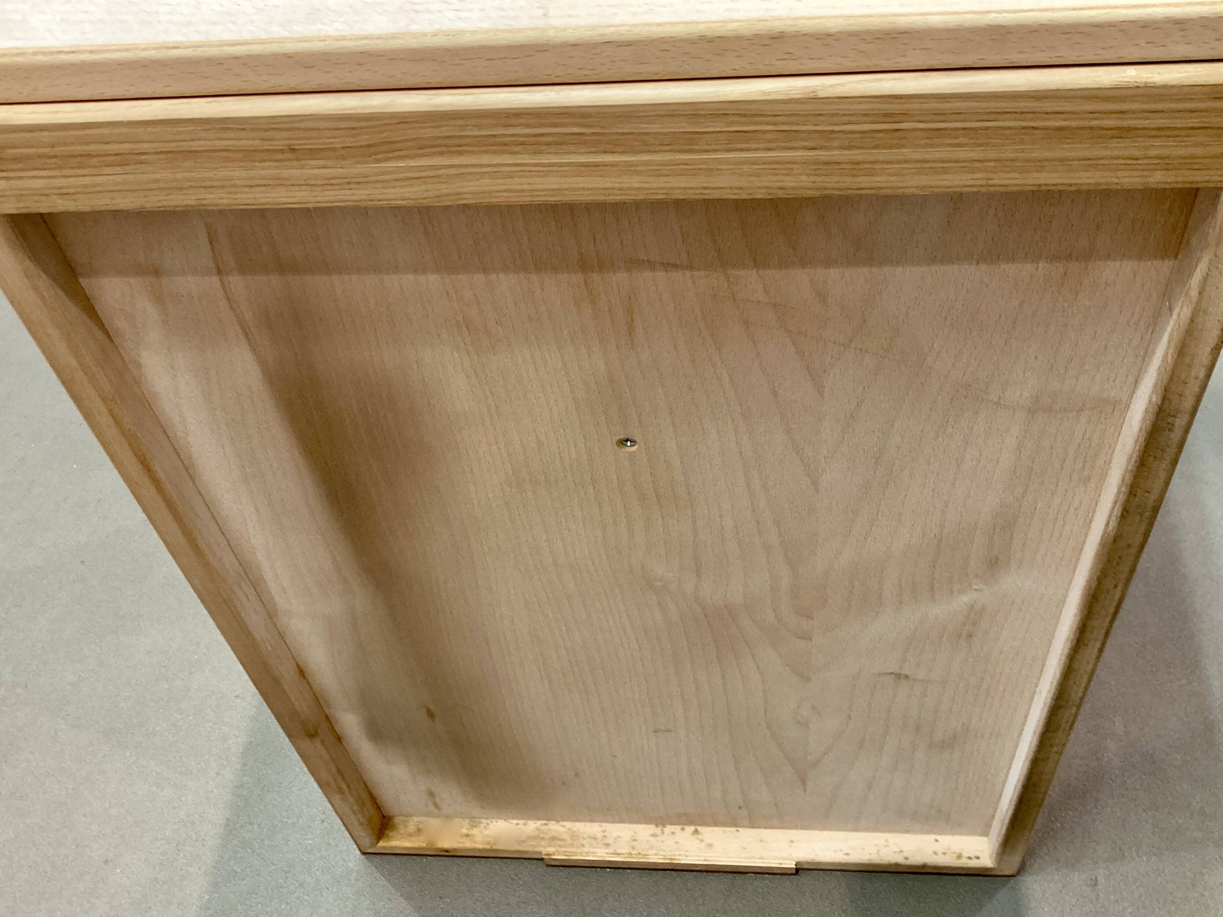 Modular solid beech sideboard "Ditlev Karsten" Scandinavian design.