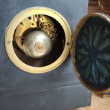 Old fireplace set period Napoleon III clock clock chandeliers