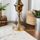 Lampe avec pied en laiton “Gardon”