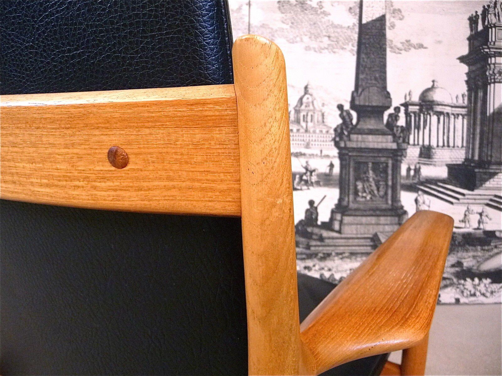 Danish model 341 desk chair in teak by Arne Vodder for Sibast, 1960s