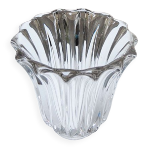 Ancien vase en cristal