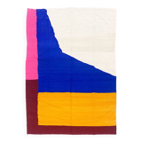 Moroccan Berber kilim in colorful wool 2.93x1.98m