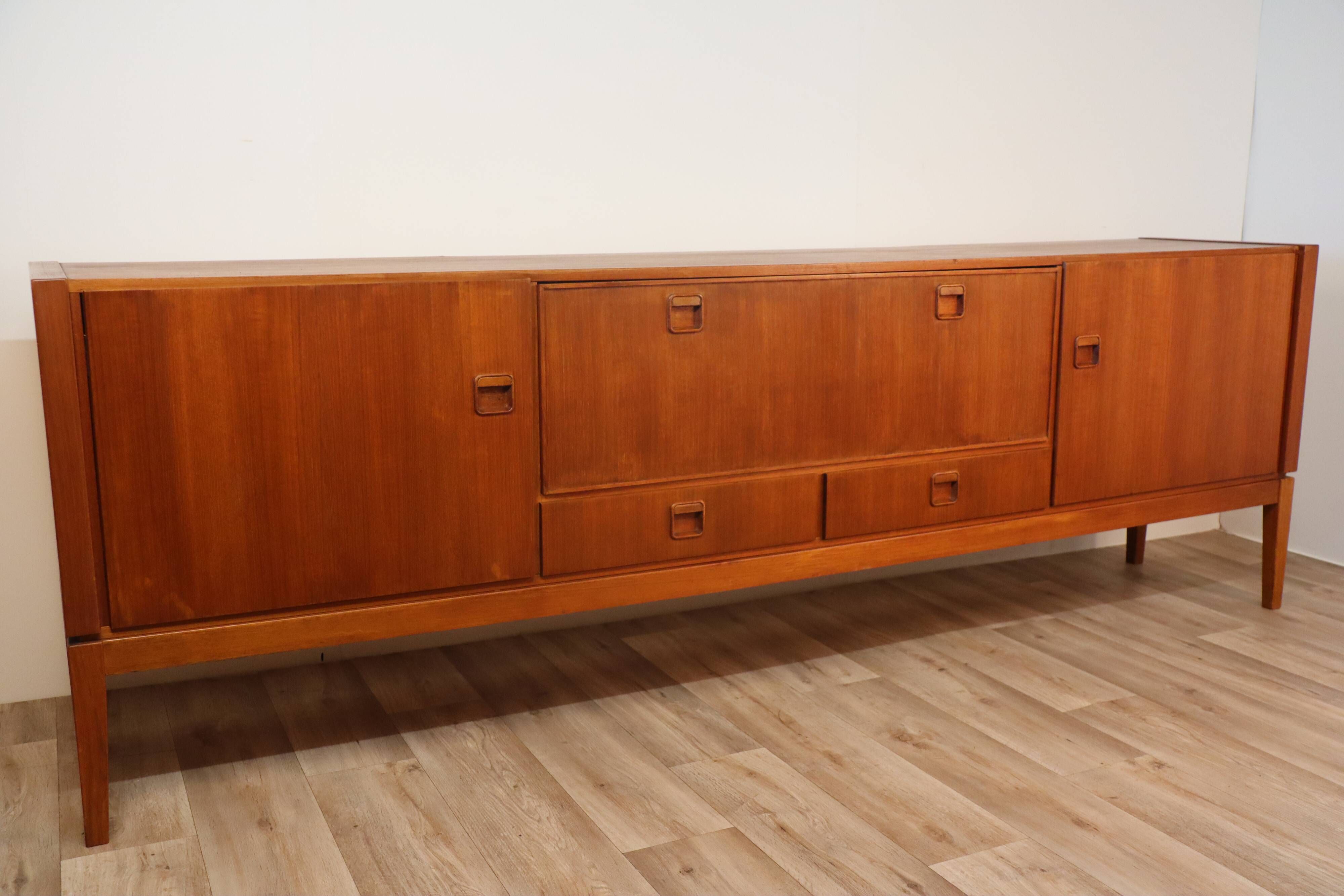 Scandinavian enfilade by Rudolf Bernd Glatel edition Fristho 1960 in teak