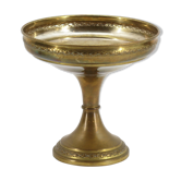 Old brass compotier
