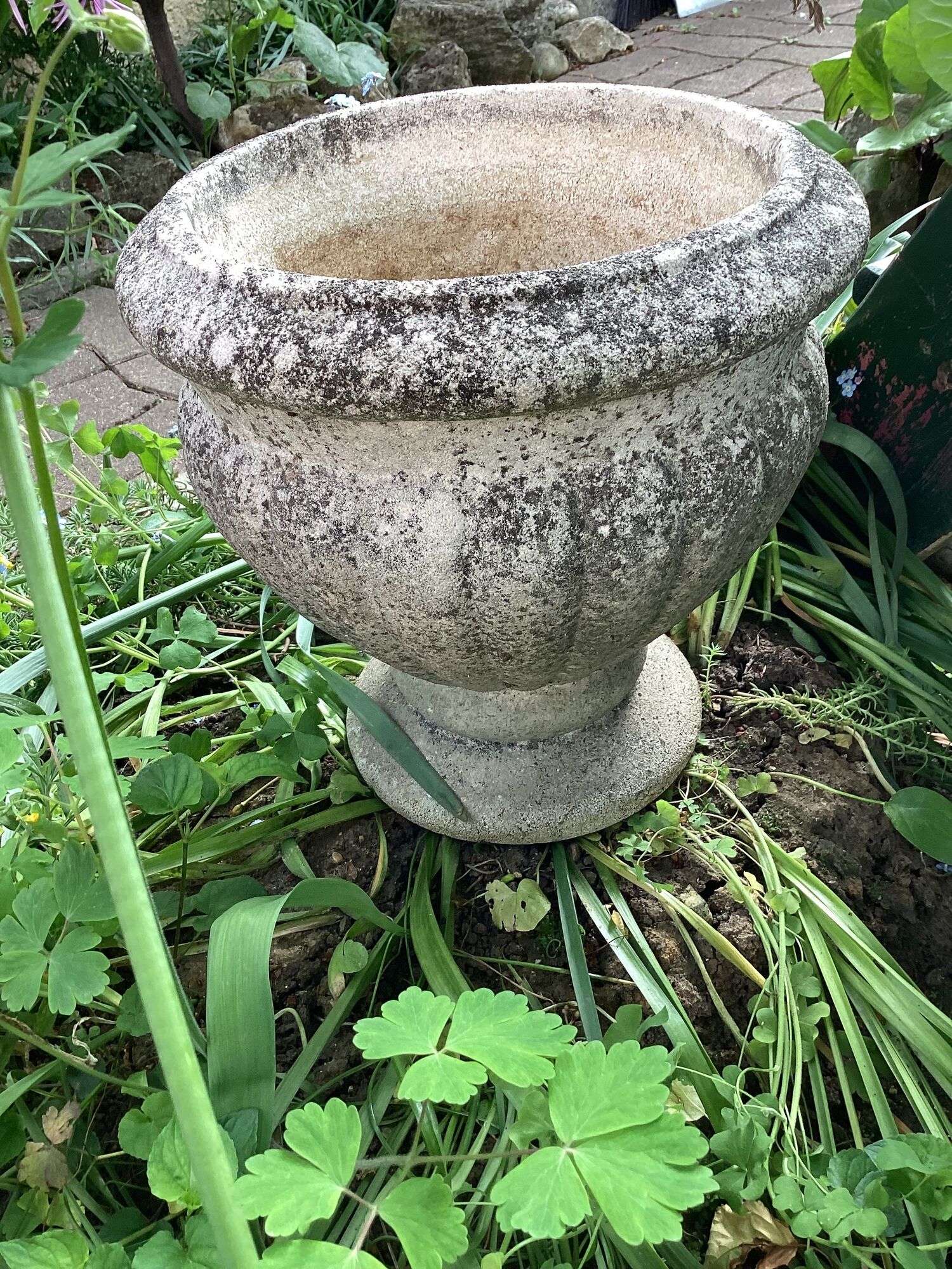 Planter basin cement Grandon Fres