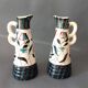Paire de vases à anses, Belgique 1950-1960