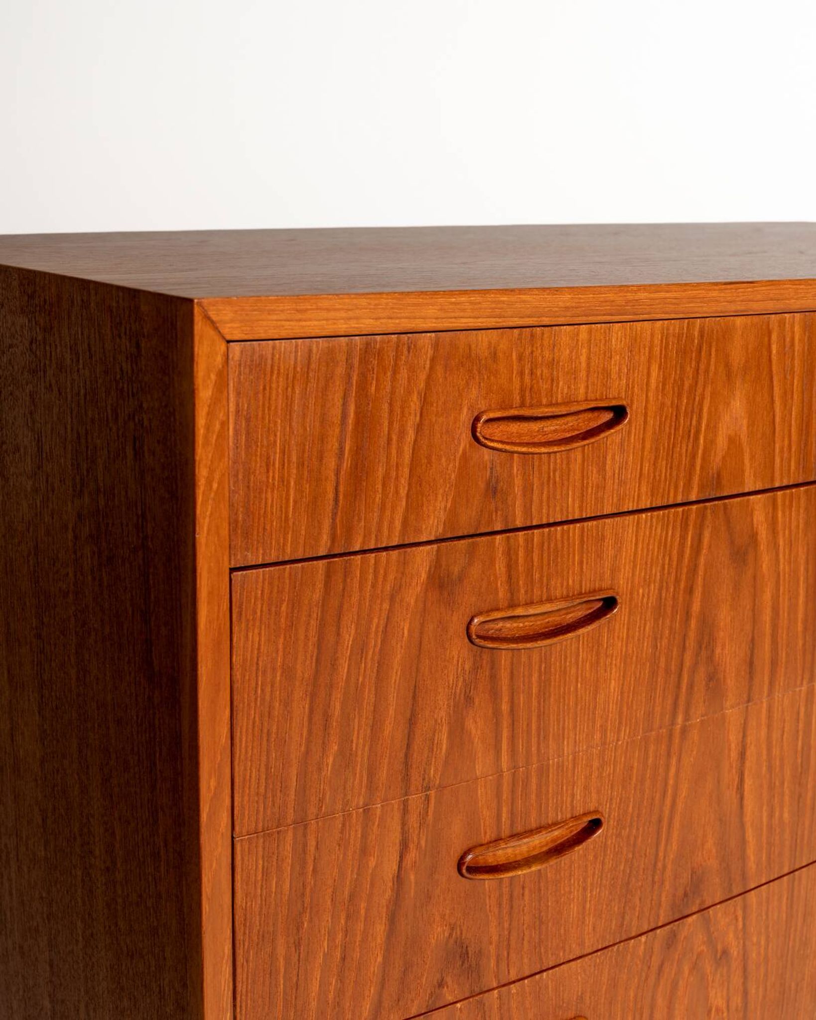 Commode en teck danois, années 1960