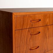 Commode en teck danois, années 1960