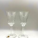 6 wine glasses Val Saint Lambert