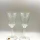 6 wine glasses Val Saint Lambert
