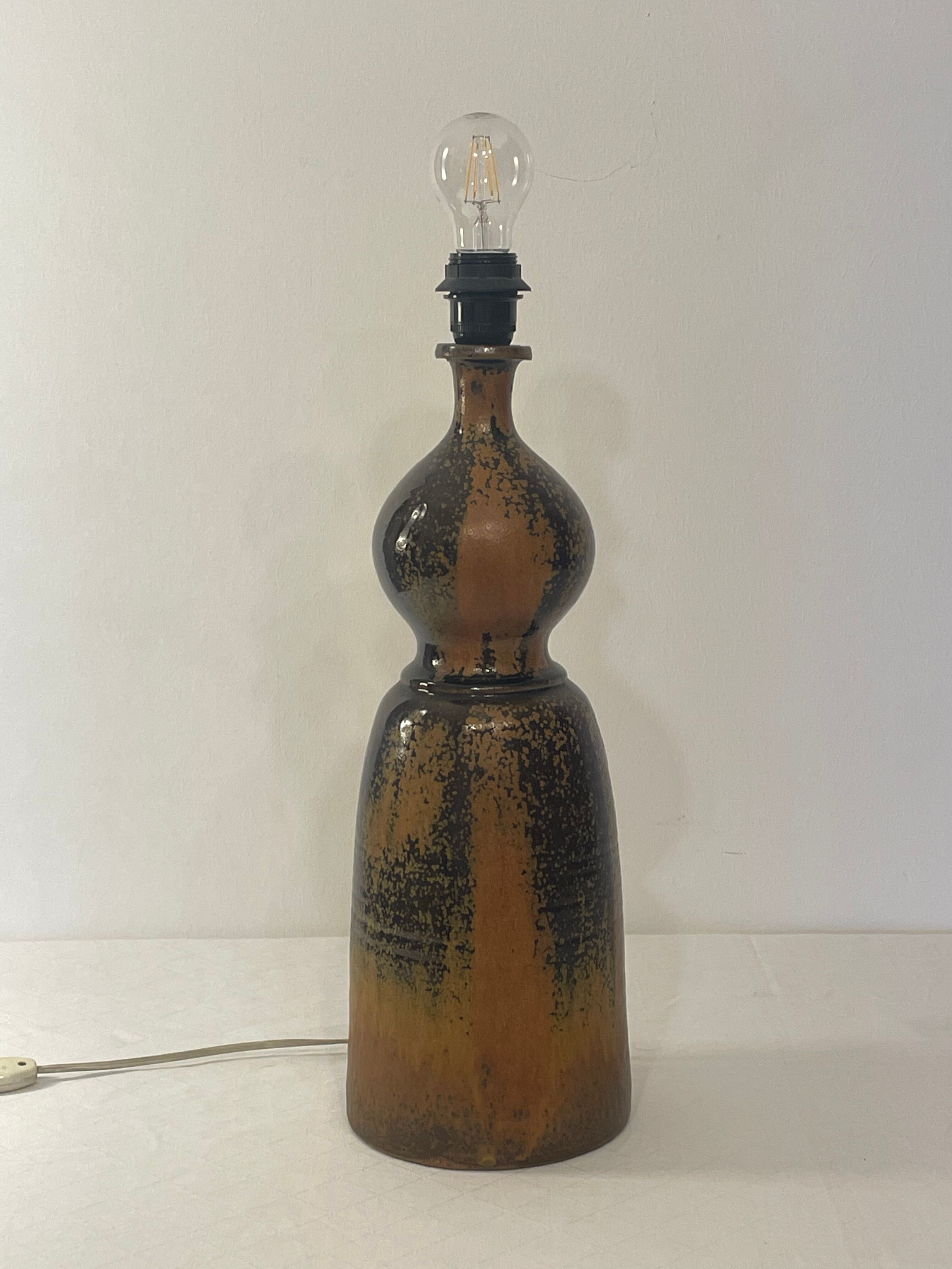 Large Arpot ceramic lamp stand