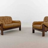 Brazilian Style Leather Seating Group