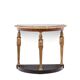 Empire style console with caryatid decoration. Circa 1880.