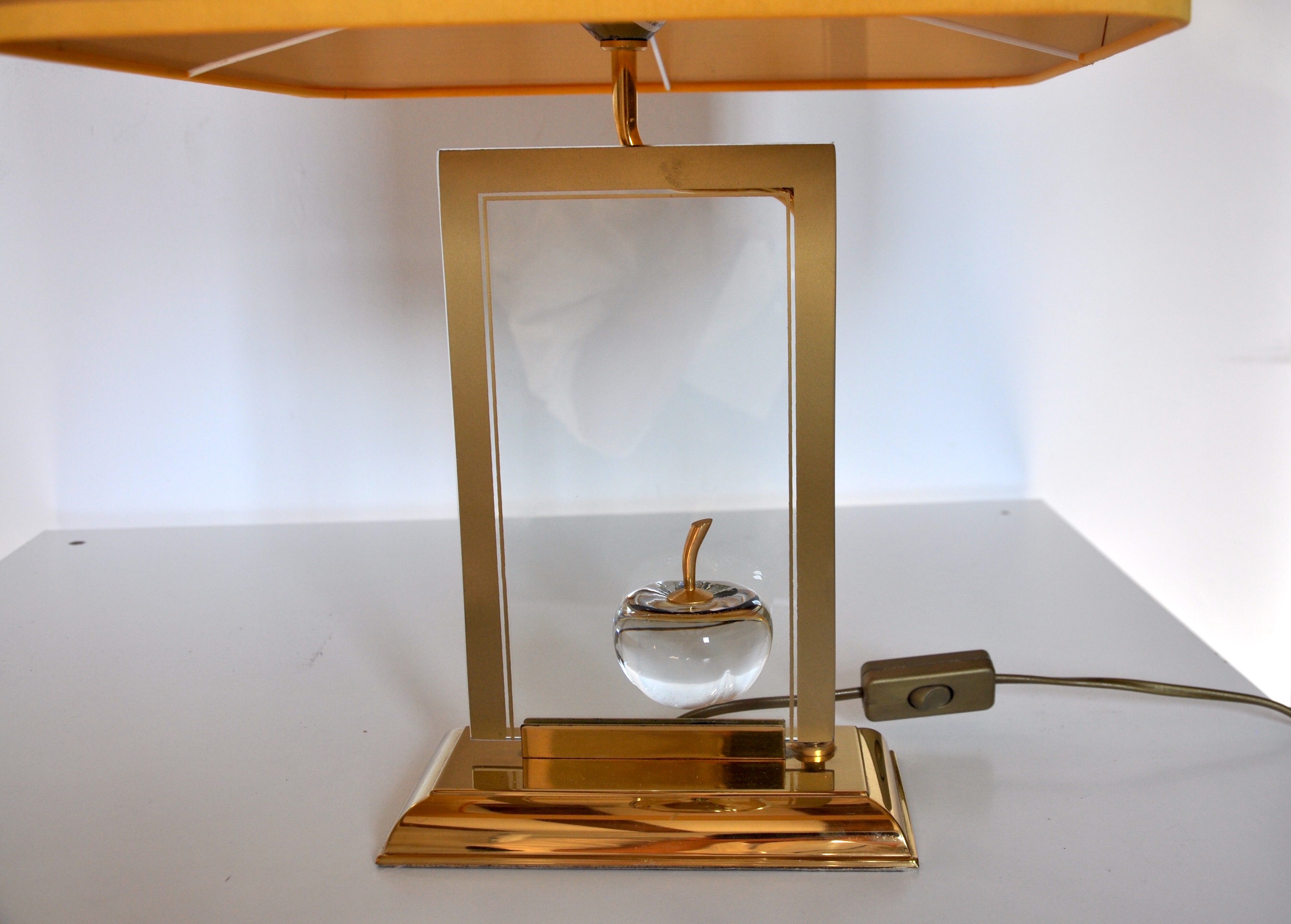 "Apple" a house the Dolphin lamp pair