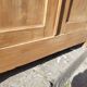 Parisian cabinet art deco raw wood