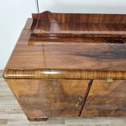 French Art Decò sideboard in walnut, 1940