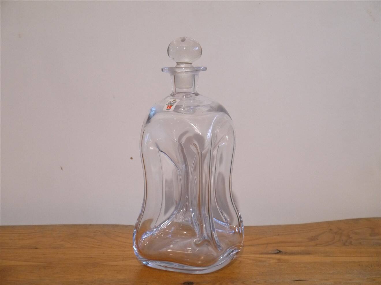 Danish glass carafe from Holmegaard