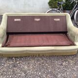 Convertible 3-seater sofa