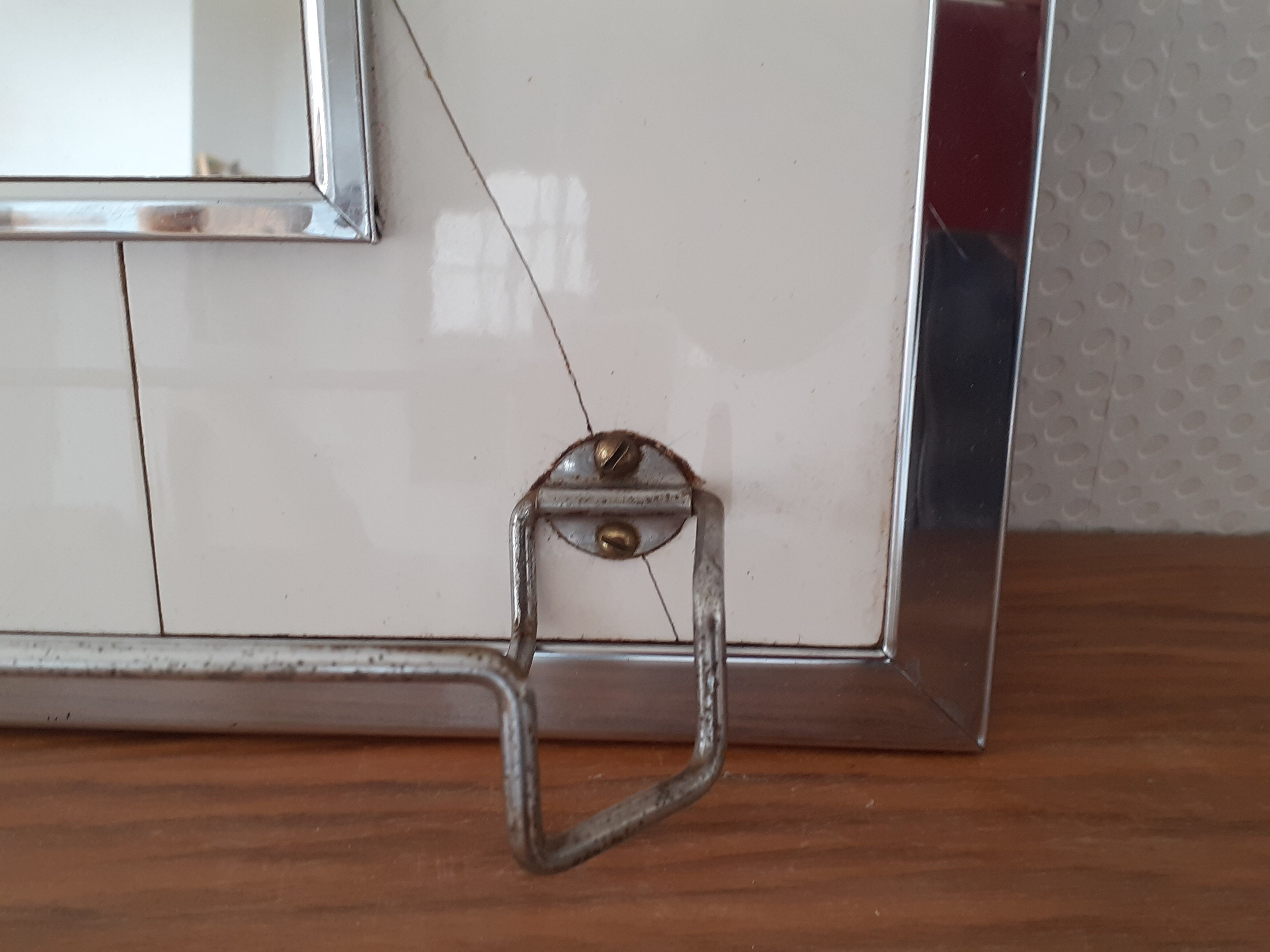Miroir de salle de bain années 50/60