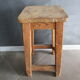Antique wooden workshop stool