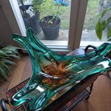 Large Murano glass center table, 1950s
