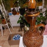 Ceramic carafe and glasses