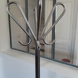 Vintage chrome coat rack