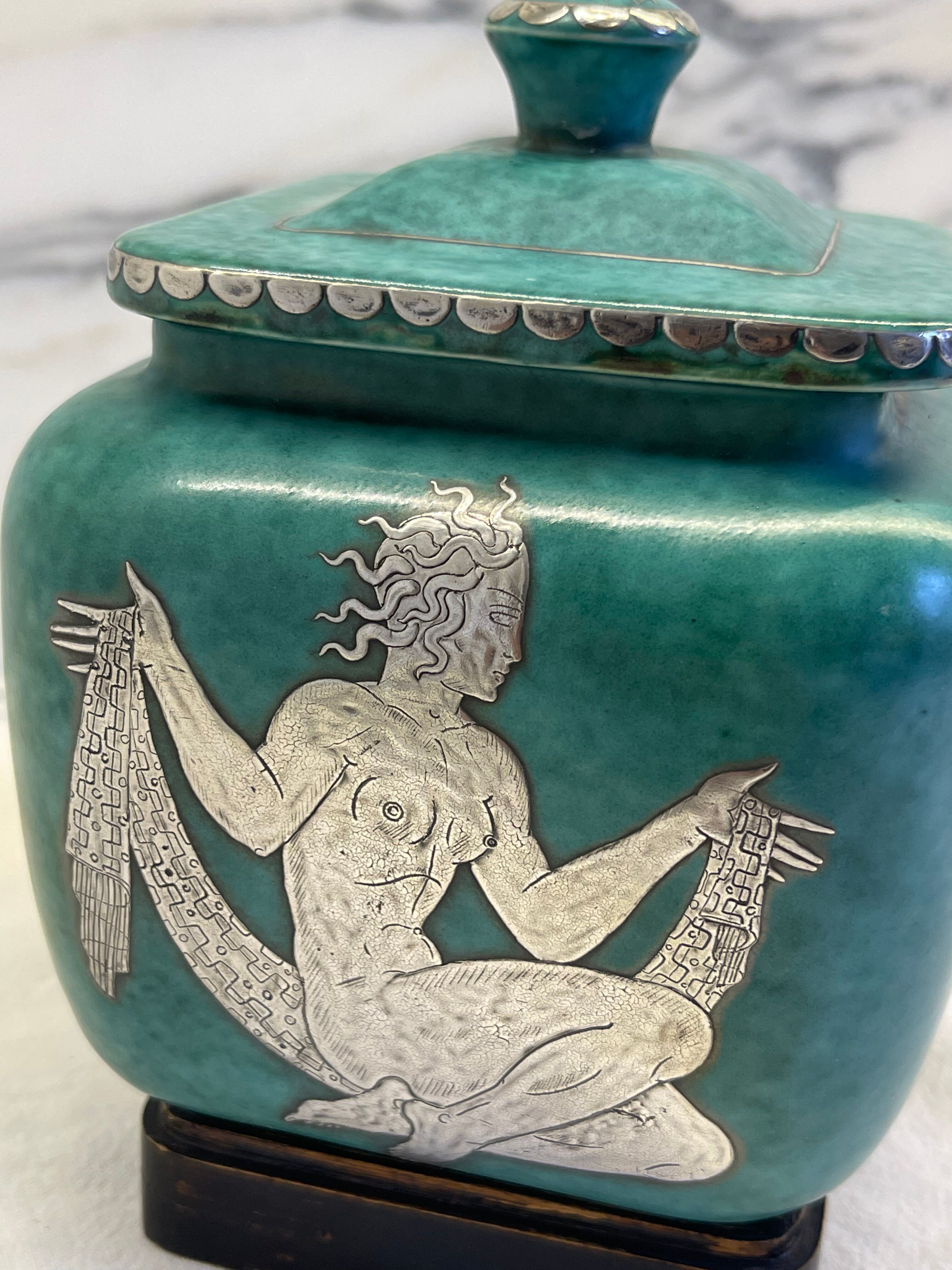 Gustavsberg argenta wilhelm kage pot