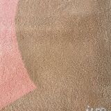 Tapis en laine touffetée à la main Tisca, signé “ILES”, France, années 1990