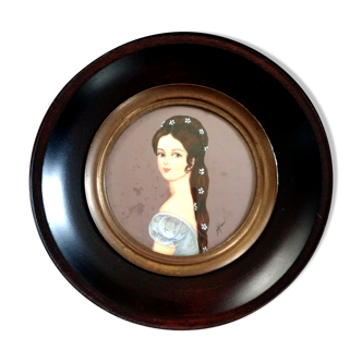 Miniature portrait Empress Elizabeth
