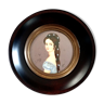 Portrait miniature impératrice Elizabeth