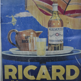 Plaque sérigraphiée Ricard