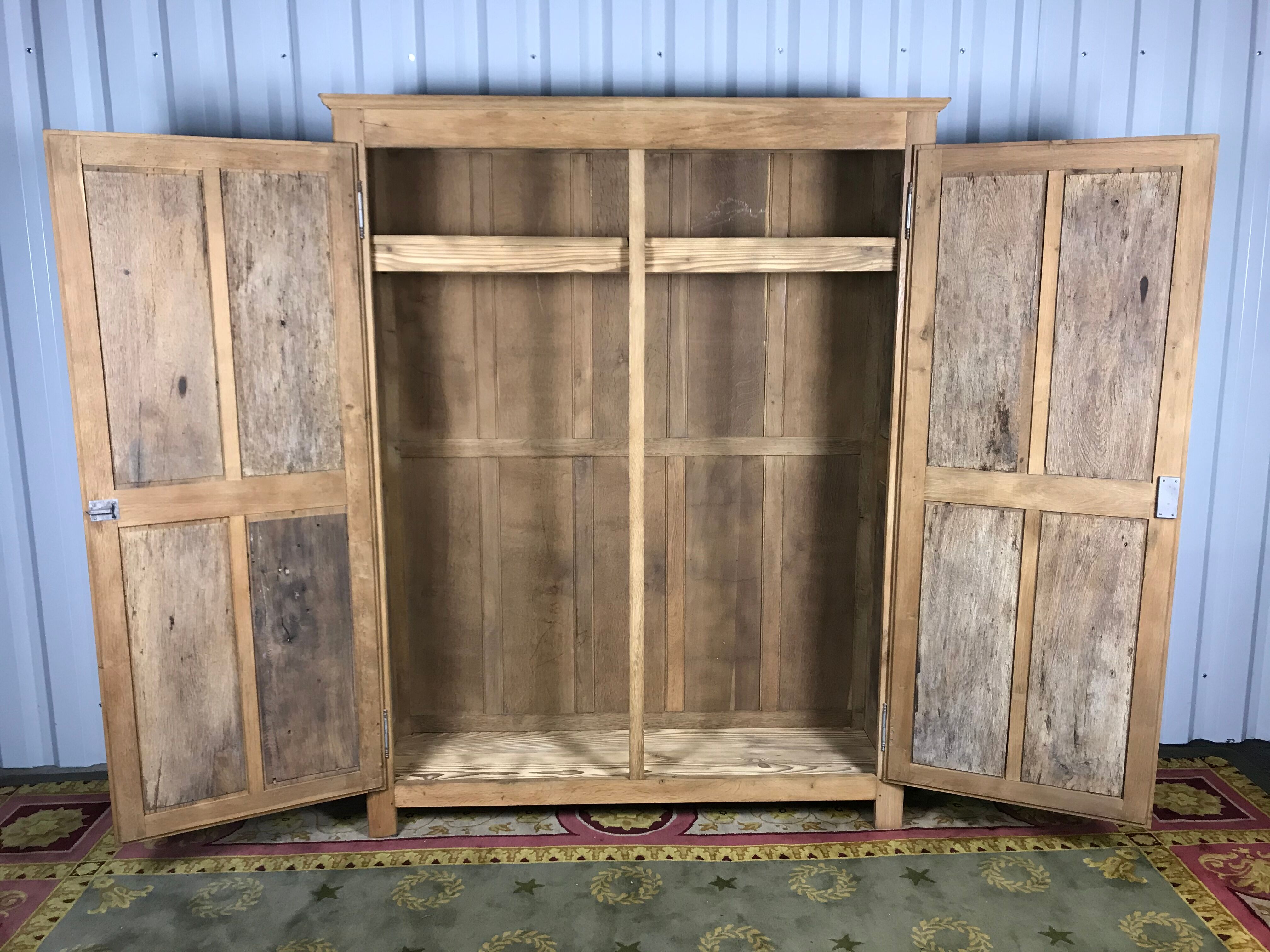 Wardrobe - Solid oak penderie