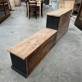 Meuble de métier asymétrique