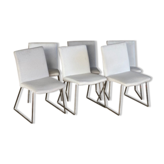 Suite of 6 chairs