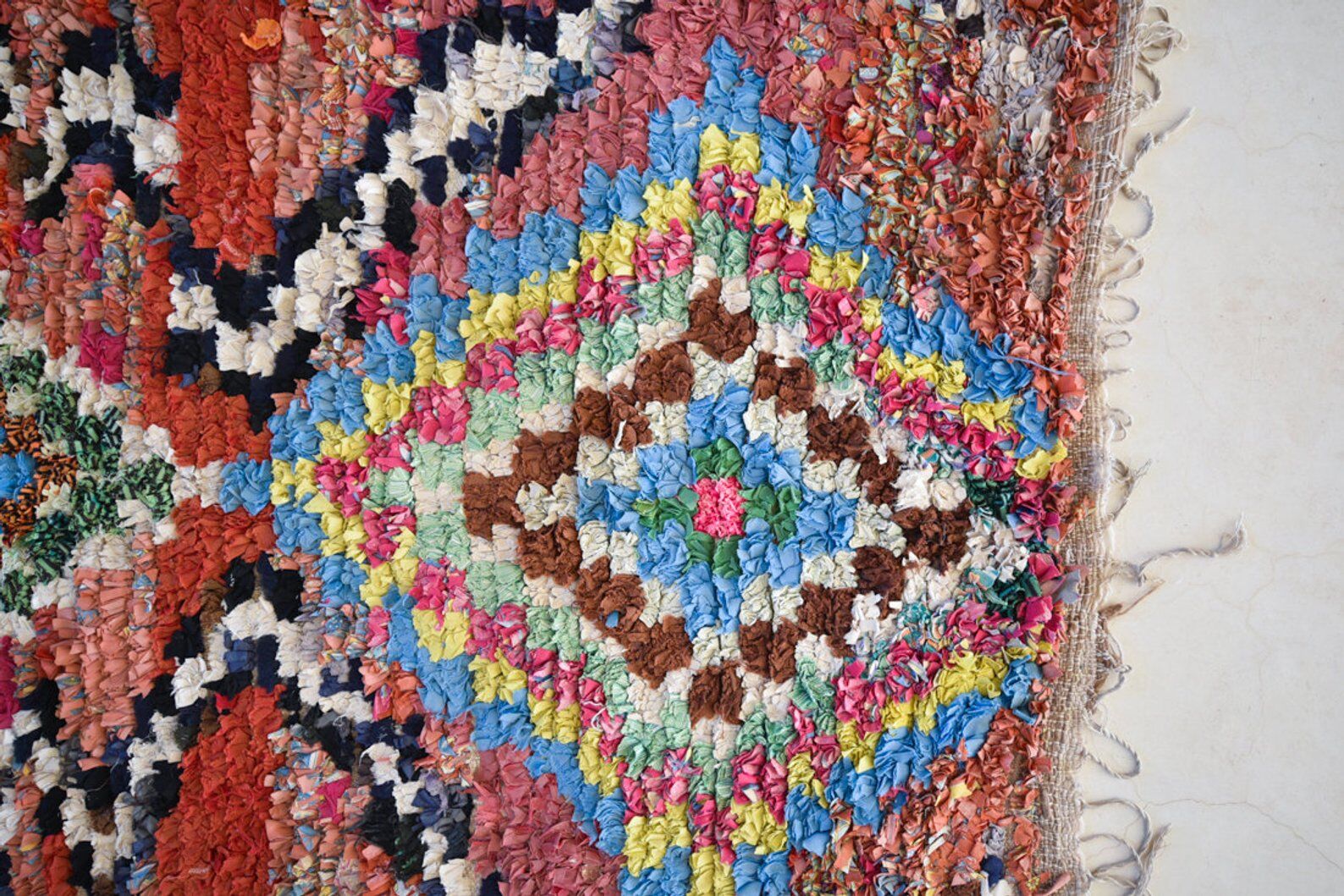 Carpet boucherouite 135x155cm