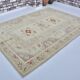 Beige Handknotted Anatolian Wool Carpet sku 2136