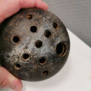 Delicious "mushroom" vase with several "holes"  Danmark 1980s
