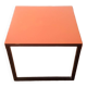 Orange coffee table Habitat model Kilo n° 1709