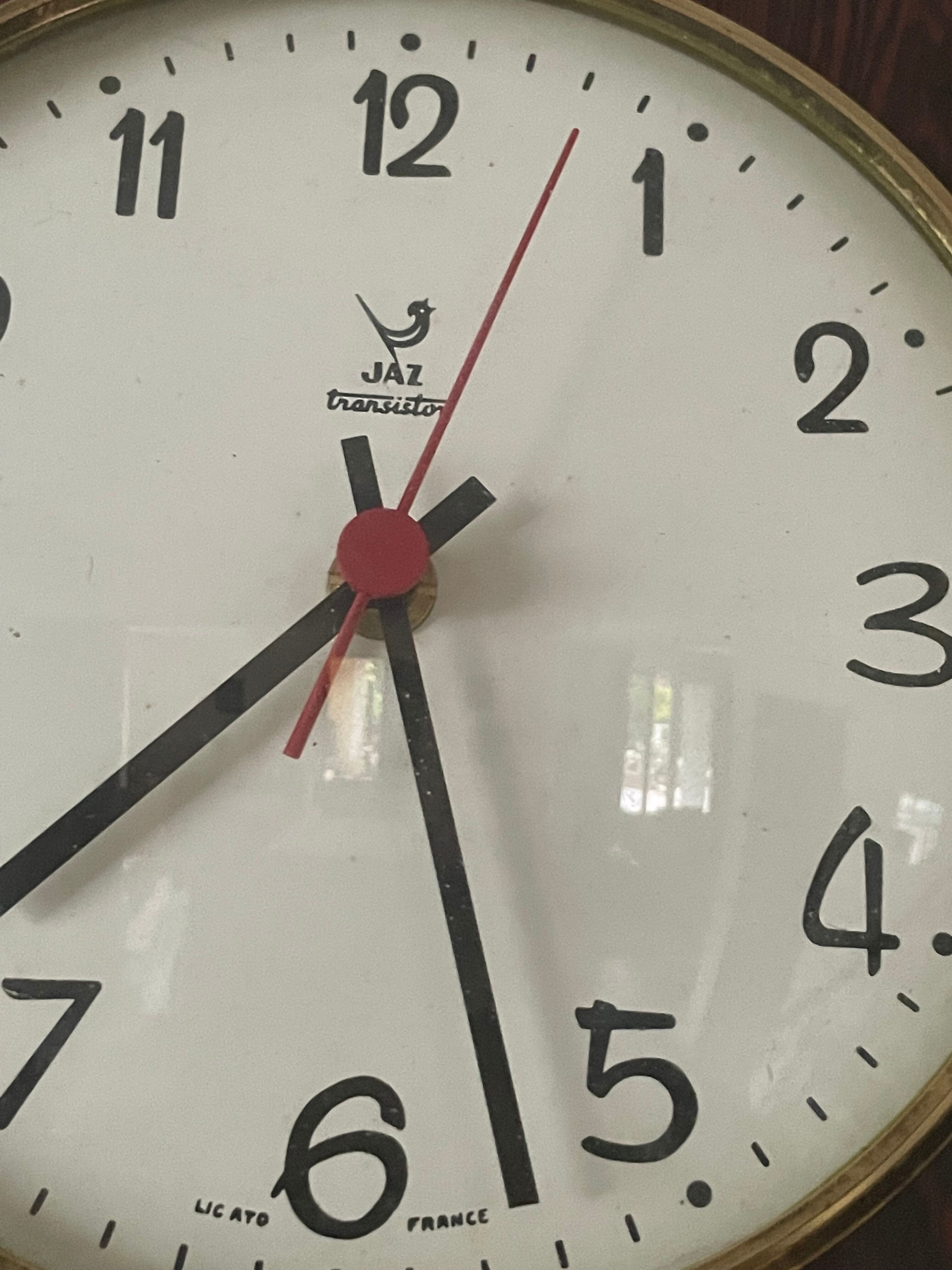 Vintage wall clock JAZ