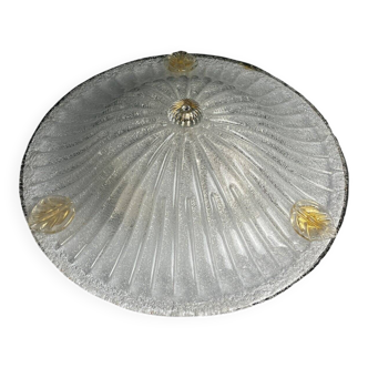 Murano Glass Ceiling Lamp, Italy, 1990s