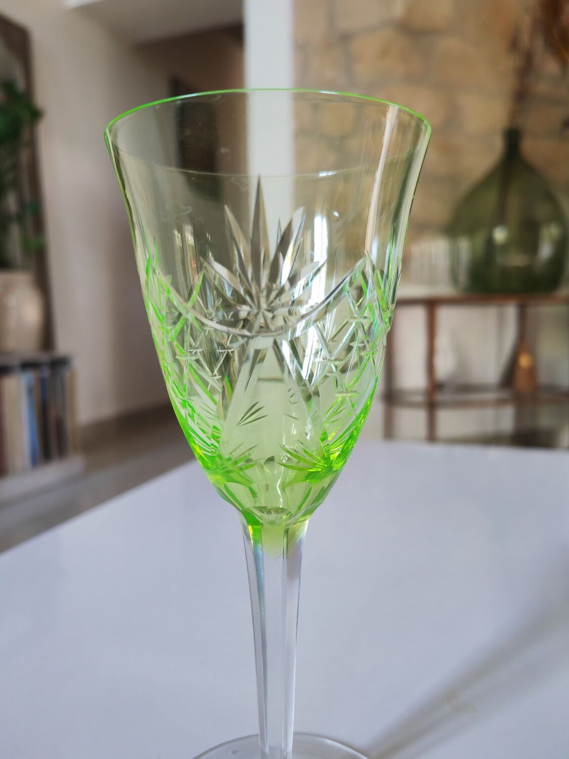 Old uranium glass