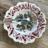 Flower plate serving