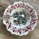 Flower plate serving