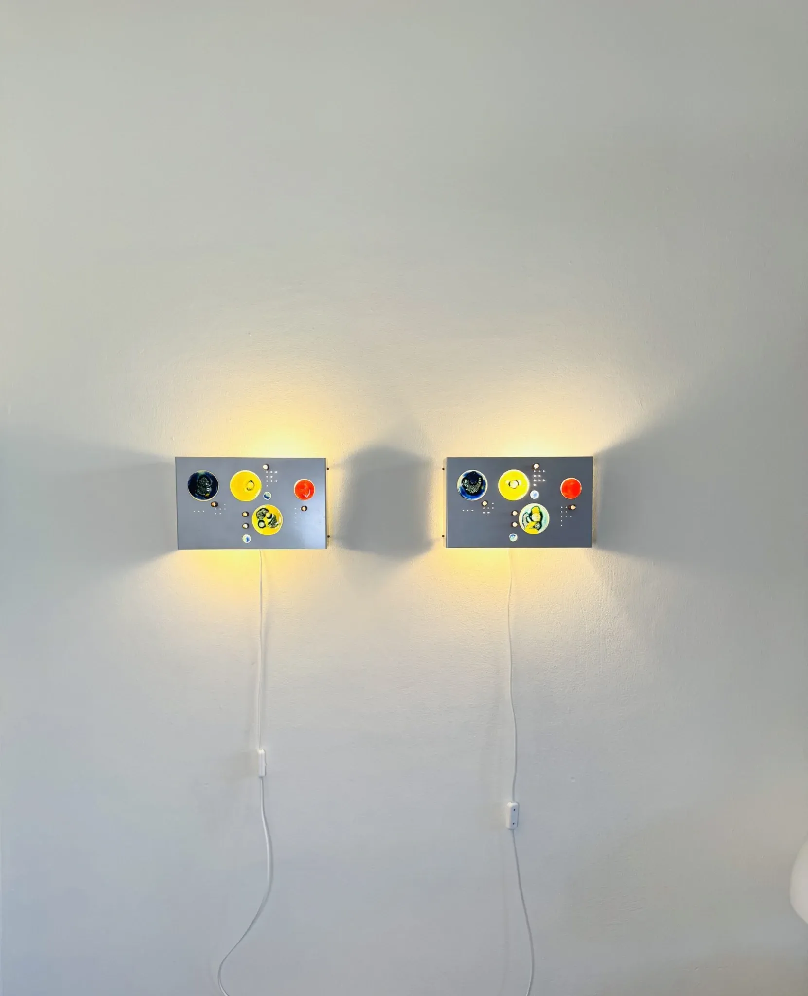 C-1701 Collage Wall Lamp By Willem Van Oyen For Raak Amsterdam, The Netherlands 1960S
